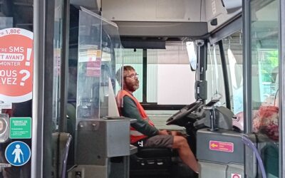 Sécurité : Ateliers de cohabitation bus – Vélo à Rouen